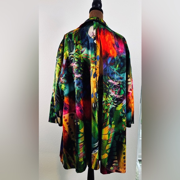 Marylou Osbolt Sloer Fibre Arts Jacket size 2 wearable art - Picture 2 of 10